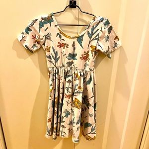 Set of 2 Alice and Ames girls short sleeve ballet dresses.